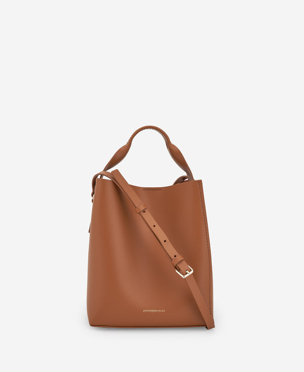 Responsible Leather Brown Hobo Bag
