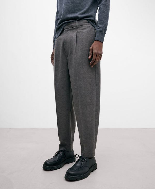 Tailored Trousers For Men In Stone