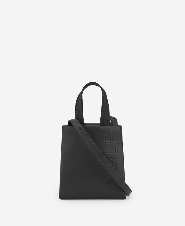 Small Black Shopper Bag For Women