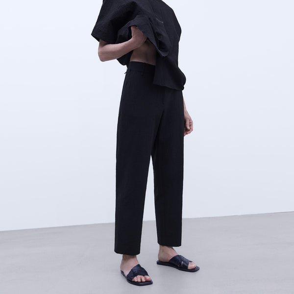 Ethical Cotton Wide Ankle Trousers