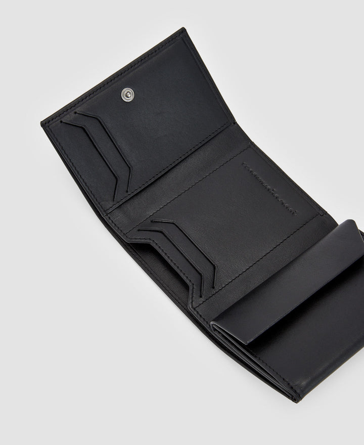 Men Wallet | Black Eco Leather Wallet by Spanish designer Adolfo Dominguez