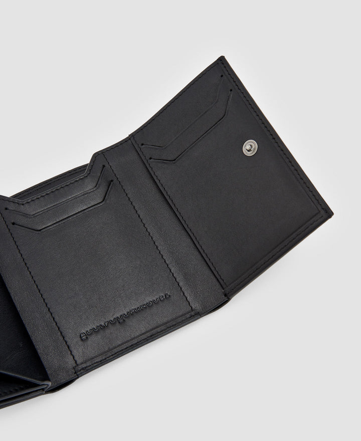 Men Wallet | Black Eco Leather Wallet by Spanish designer Adolfo Dominguez