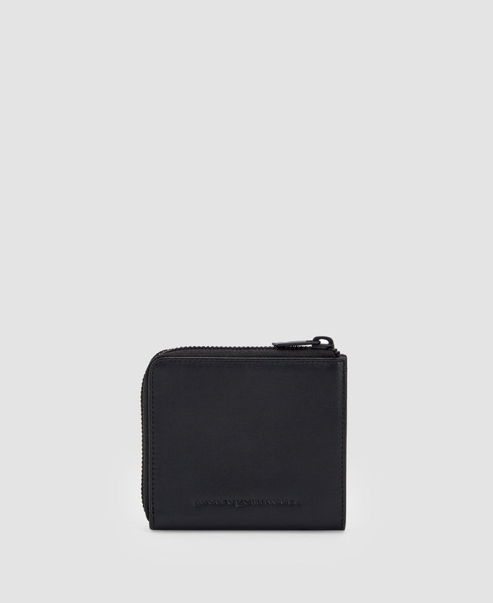 Men Wallet | Black Leather Wallet by Spanish designer Adolfo Dominguez