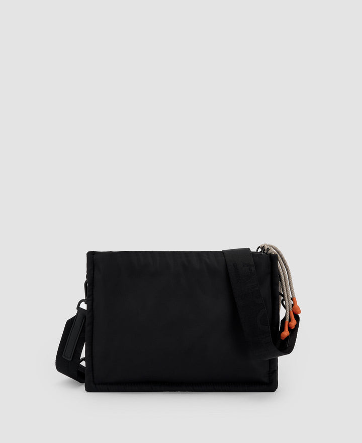 Women Bags | Black Rectangular Shoulder Bag by Spanish designer Adolfo Dominguez