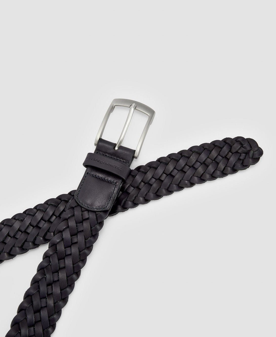 Men Belt | Black/Brown Belt by Spanish designer Adolfo Dominguez