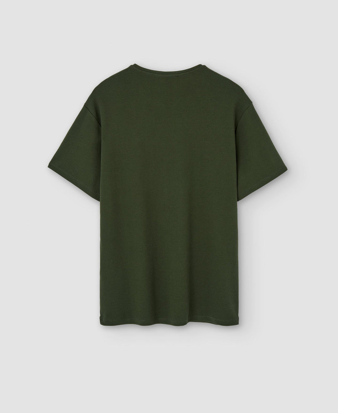 Men T-Shirt (Short Sleeve) | Bottle Green T-Shirt by Spanish designer Adolfo Dominguez