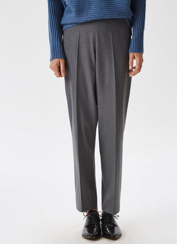 Women Trousers | Light Grey Trousers by Spanish designer Adolfo Dominguez