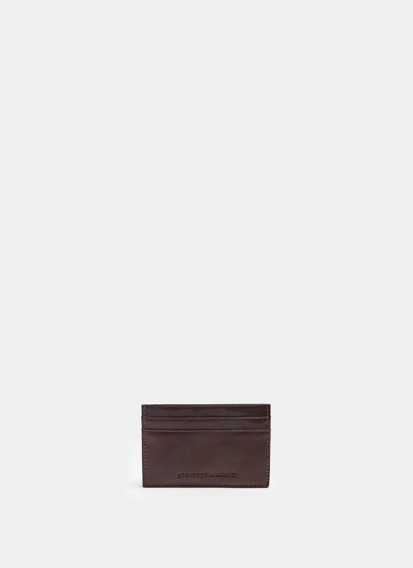 Men Wallet | Rectangular Leather Card Holder by Spanish designer Adolfo Dominguez