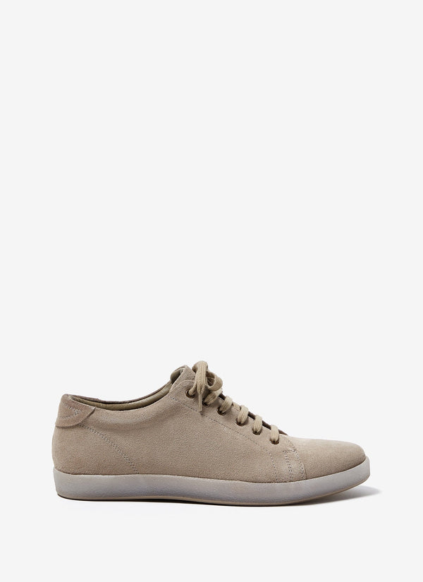 Men Shoes | Stone Suede Sneakers With Rubber Sole by Spanish designer Adolfo Dominguez