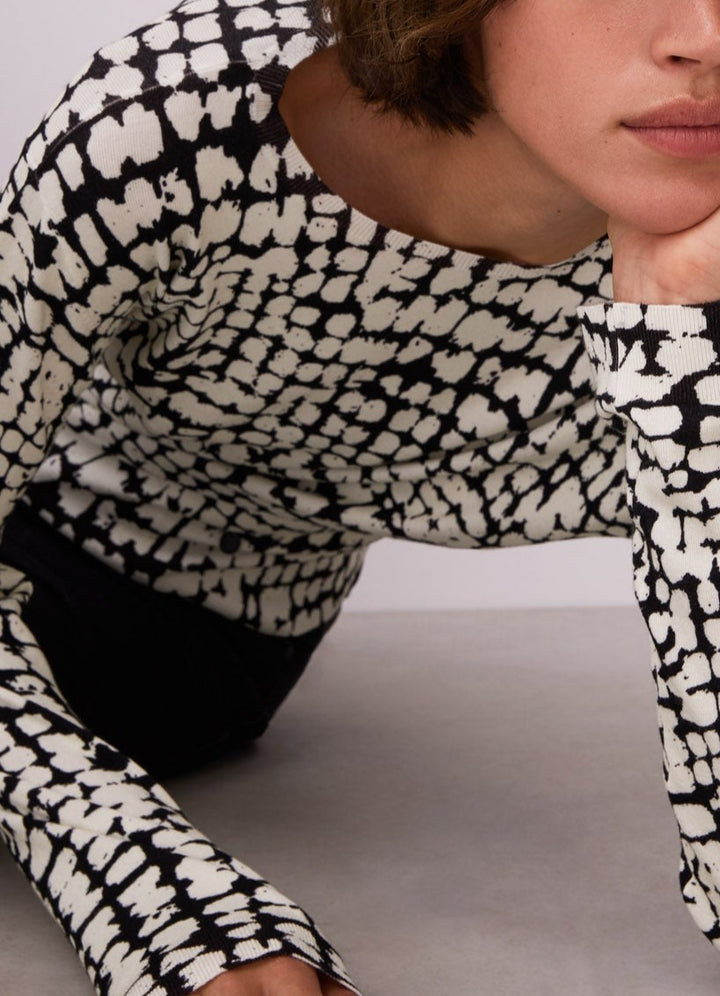 Women Shirt | White And Black Back Buttoned Shirt by Spanish designer Adolfo Dominguez