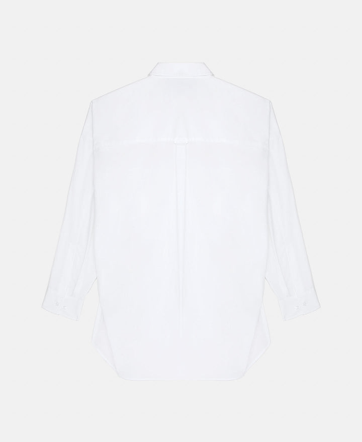 Women Shirt | White Oversize Cotton Shirt by Spanish designer Adolfo Dominguez